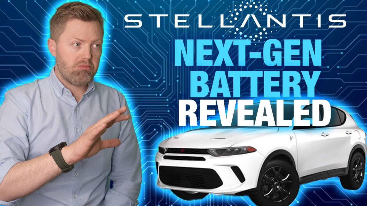 Stellantis New Battery Tech FINALLY Here and it's Stunning
