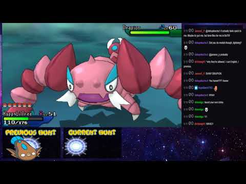 SHINY DRAPION - LIVE REACTION