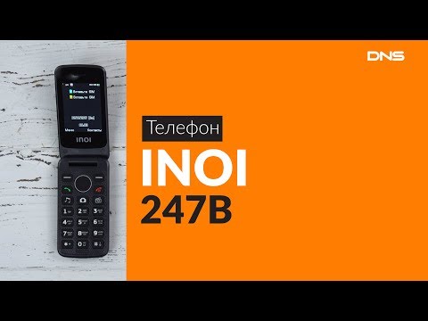 Мобильный телефон INOI 247B красный - Видео