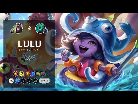 Lulu Support vs Thresh - KR Challenger Patch 12.12