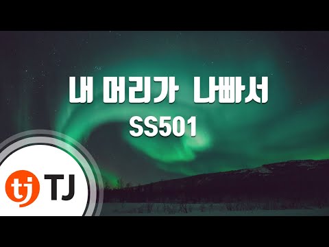 [TJ노래방] 내머리가나빠서 - SS501 (Because I'm Stupid) / TJ Karaoke