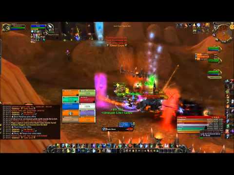 Galakras (10man Heroic) Resto Shaman PoV with Teamspeak - In The Mix