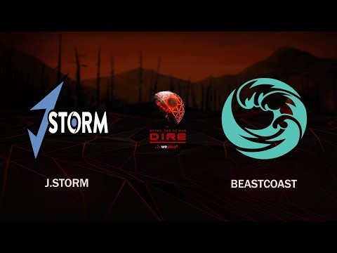 J.Storm vs beastcoast - Map3 | Dota 2 Tug of War: Radiant | WePlay! Esports
