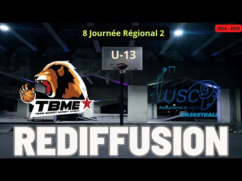 8 ième Journée U-13 Régional 2  TBME Vs US Créteil.[BASKET ESSONNE]