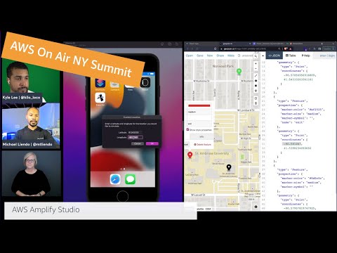 AWS Summit New York 2022: AWS On Air ft. AWS Amplify Studio | AWS Events