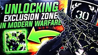 UNLOCKING "EXCLUSION ZONE" FOR THE SECOND TIME IN MODERN WARFARE REMASTERED! (EXCLUSION ZONE CAMO)