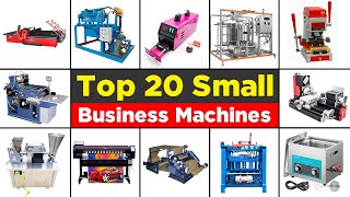 Top 20 Small Business Machines to Make Money in 2024