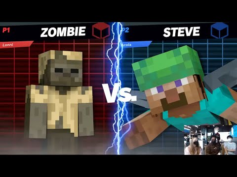 Yonni (Steve) vs. Acola (Steve) - Offline (2/4) | あcola (スティーブ)