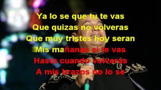 JUAN GABRIEL ADIOS AMOR con letra