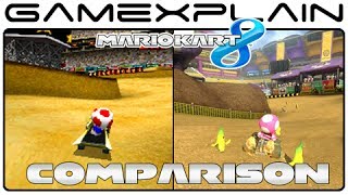 Mario Kart 8: Wario Stadium DS Head-to-Head Comparison (Wii U vs. DS)