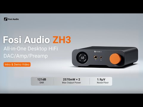Fosi Audio ZH3 DAC Headphone Amp