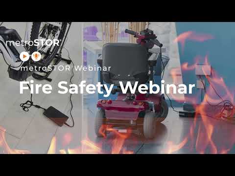 Fire risk arising from mobility scooters