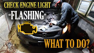 Check Engine Light Is Flashing | 2010 Honda Accord 3.5