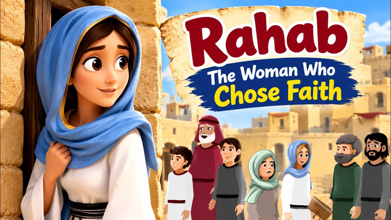 Rahab and the Scarlet Cord: A Story of Faith & Courage | Jericho Bible Lessons for Kids & Families