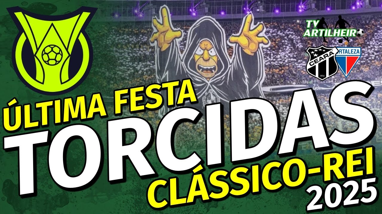 Festa das Torcidas no Último Clássico-Rei de 2025! | Ceará 1 X 1 Fortaleza | TV ARTILHEIRO