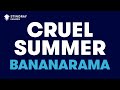 Bananarama - Cruel Summer (Karaoke with Lyrics)