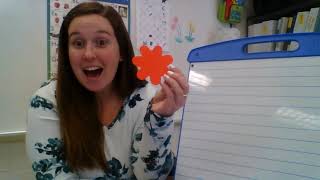 Learn how to spell "orange" with Miss. Cooney