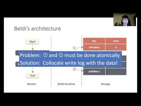 OSDI '20 - Fault-tolerant and transactional stateful serverless workflows