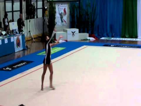 Eleonora Pomponi fune - Flaminio - Campionato Nazionale Serie B 2011