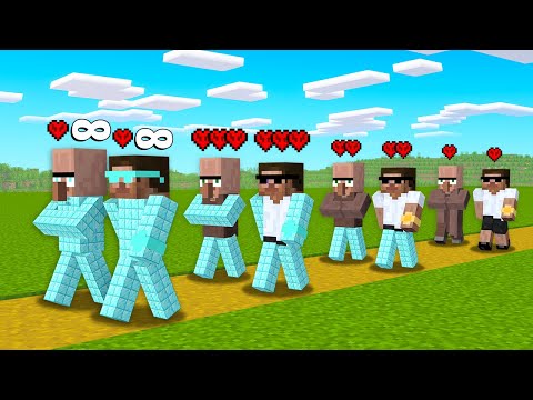 From Poor to Diamond Immortal in Minecraft..
