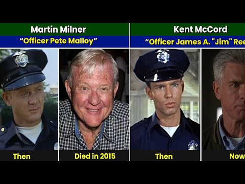 Adam-12 (1968) Cast Then and Now 2024