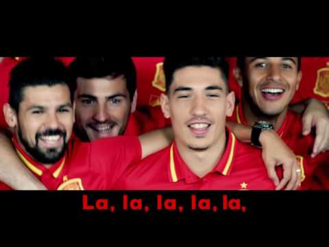 La Roja Baila (Himno Oficial de la Selección Española) (Karaoke)