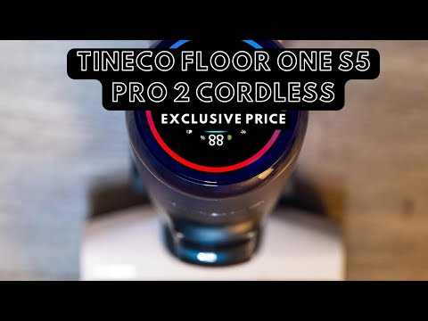 Tineco Floor ONE S5 PRO 2 Cordless Wet Dry Vacuum Smart Hardwood Floor Cleaner Machine