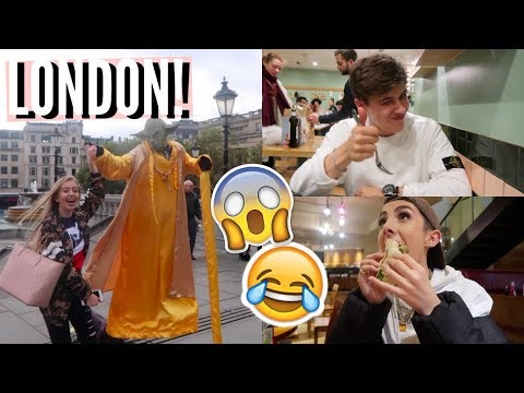 LONDON WITH LILY, SPENCER & LEWYS! SEEING MY FIRST EVER WEST END!!