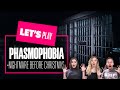 Let's Play Phasmophobia Prison Level - THE NIGHTMARE BEFORE CHRISTMAS