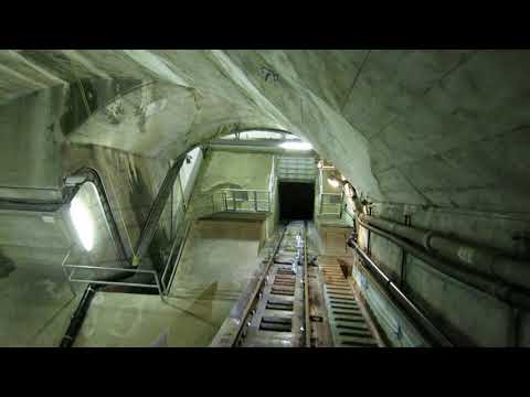 Funiculaire Savatan - Dailly Talfahrt 2021 Standseilbahn Festung Fort Savatan - Dailly Suisse