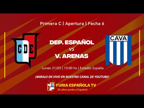 DEPORTIVO ESPAÑOL vs VICTORIANO ARENAS EN VIVO | Primera C - Fecha 6