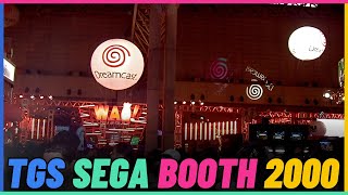 Sega Booth At The Tokyo Game Show In 2000.