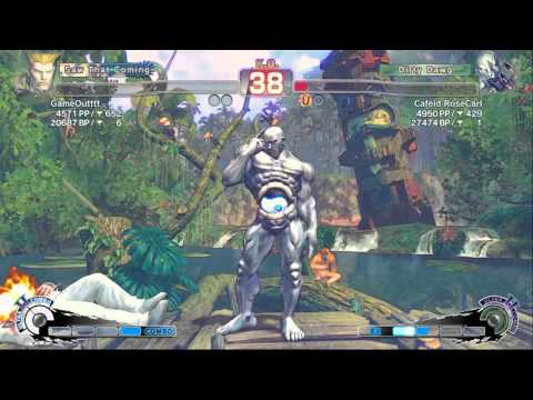 SSF4 AE Gameoutttt (GUILE) Vs Cafeid POONGKO (SETH)
