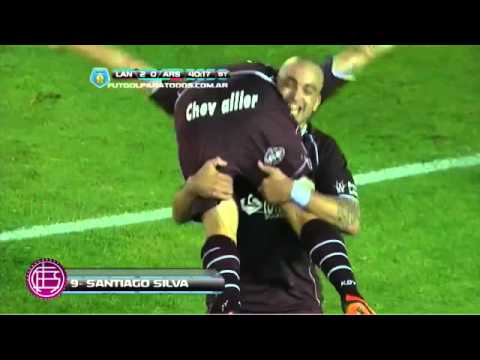Gol Santiago Silva - Lanus 2 Vs Arsenal 0 - 15ta Fecha - Inicial 13'