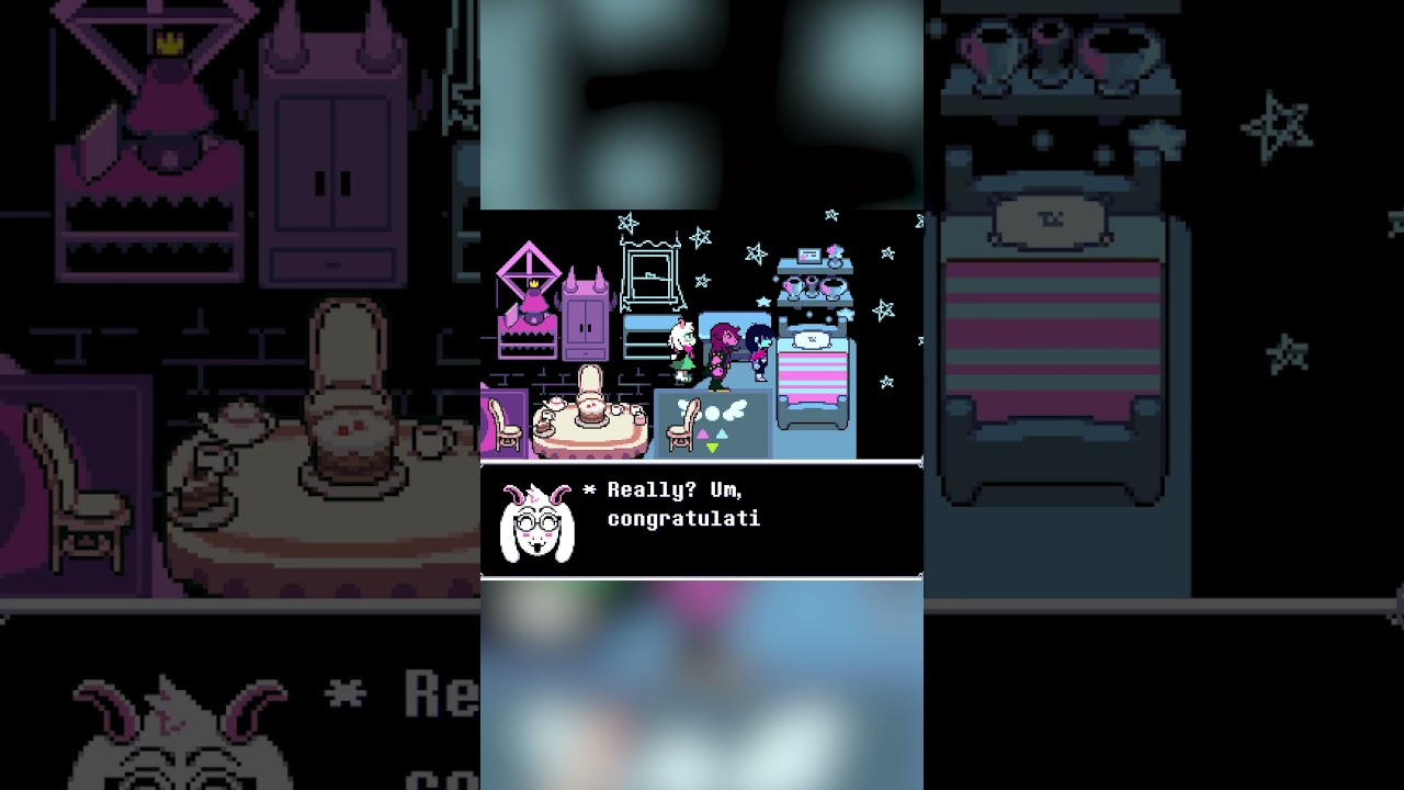 The Susie Prize (part 2) | #deltarune #highlight #funny #tobyfox #chapter4 #susie #ralsei #kris