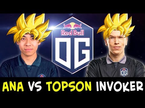 Ana vs Topson — who is BEST INVOKER in OG?