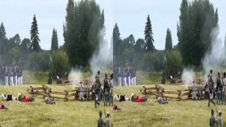 preview picture of video '2013 (3D) Chehalis, WA Civil War Battle Re-enactment - Part 1'