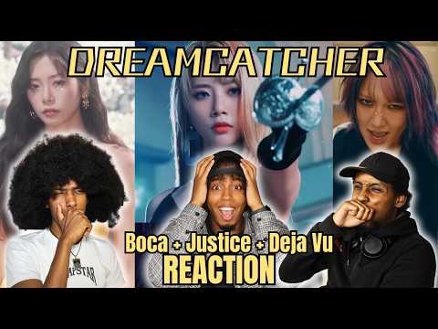 WE Watched 3 Different DreamCatcher MV'S! |  Boca + Justice + Deja Vu