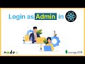 9 How To Do Admin Login In React Node Mongo Create Admin Redirect Admin To Dashboard Mern