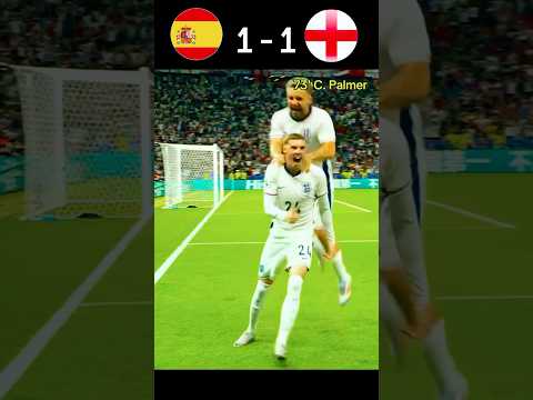 Spain vs  England | Euro 2024 Glory! 🏆⚽