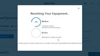 Loading Spinner - Spectrum.net Equipment Reset