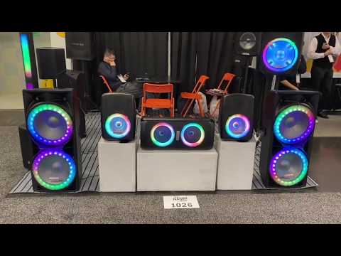 NAMM Oddities 2020 - CN Acoustic speakers