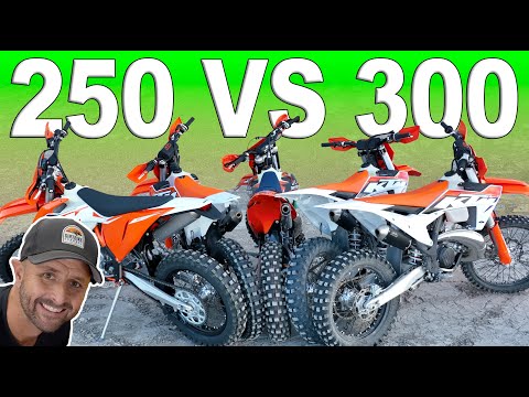 250 vs 300 2 Stroke Dirt Bike -  Which should you buy and why?