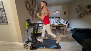 MERACH Treadmill with Incline 6%-15%, 300 LBS Capacity Foldable Running Treadmills for Home