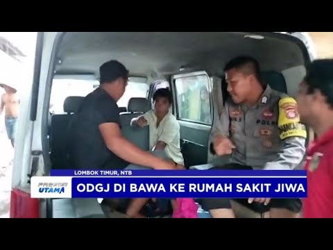 BHABINKAMTIBMAS  POLRES LOMBOK TIMUR EVAKUASI ODGJ