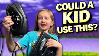 6-Year-Old Vs SEGA Tower of Power! (Genesis, SEGA CD & 32X)