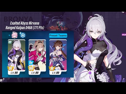 EX Abyss Nirvana - Ranged Kalpas D468 (771 Points) SW/RC/JK [Honkai Impact 3rd SEA]