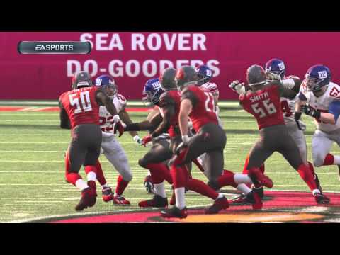 Madden NFL 16 Franchise [#08] | Tampa Bay Buccaneers Season 1 - Week 9 vs New York Giants
