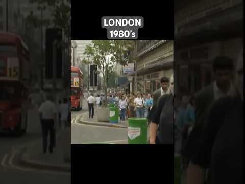 London 1980’s; Oxford street, time flies #history #oldfootage