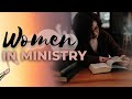 God Wants To Use Women